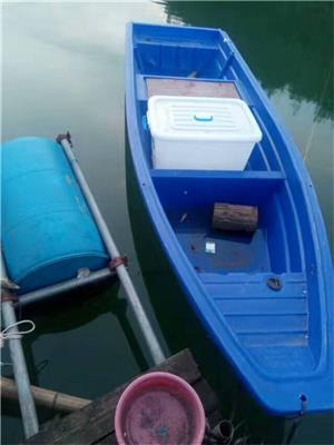 3.5米塑料渔船 河道清理保洁船 养殖投料船厂家