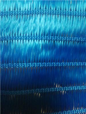 蓝色500阻燃聚酯纤维防风抑尘网生产厂家聚酯纤维柔网有什么规格