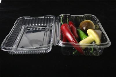 PET水果蔬菜包装盒环保塑料托盘生鲜包装樱桃烤鸭盒透明塑料盒