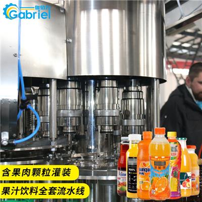 苹果汁饮料生产线 饮料瓶旋盖机 加工流程