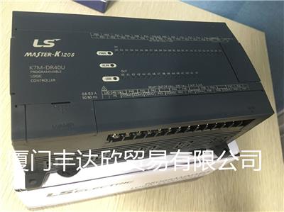 LS产电PLC可编程控制器 K7M-DRT40U DC24V输入24/继电器 输出12点/TR输出4点