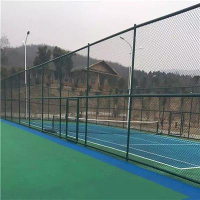 社区球场护栏 老年活动中心隔离栏 排球场地防护网