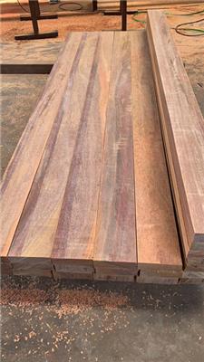 红铁木 坤甸木 古建工程 户外木材加工