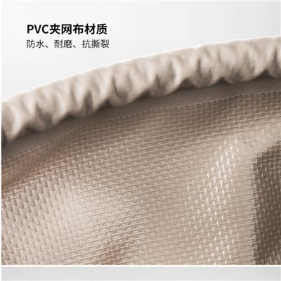 工厂直供500D夹网布 箱包布 PVC涂层布 户外水桶