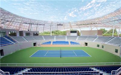 网球场地面是什么材料 网球场运动场地配套设施