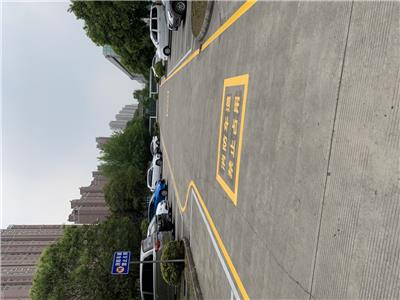 吴江消防车道划线施工