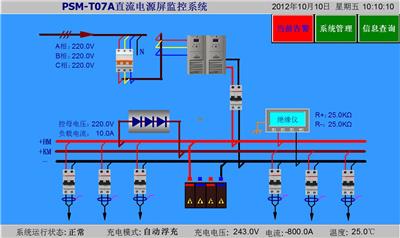 供应彩色触摸屏监控PSM-T07E监控模块PSM-T07A