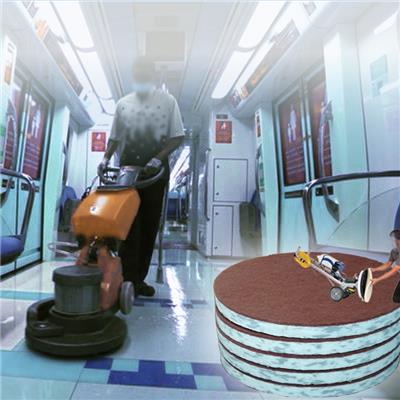 美佳欣地铁动车站地面清洁打磨盘 高铁候车厅地面清洗 洗地机胶合密胺盘
