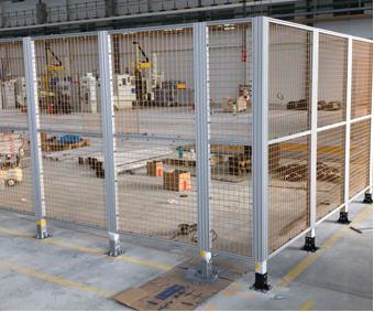 工业铝型材设备围栏护栏