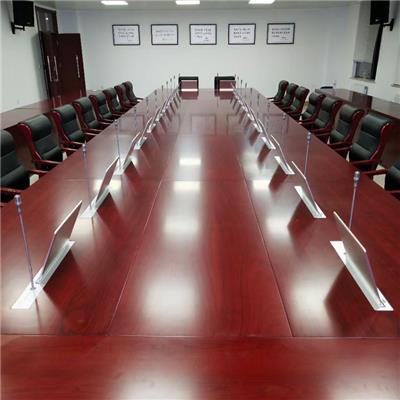 会议系统桌面会议一体机 双面液晶屏升降器 厂家直销