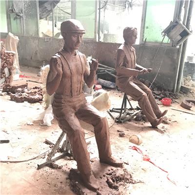 广州玻璃钢人物雕塑价格|不锈钢雕塑
