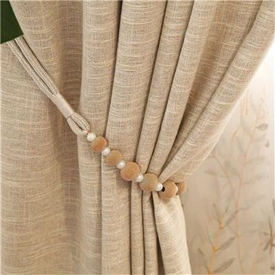 石柱棉麻窗帘安装方法