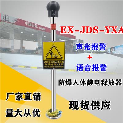 EX-JDS-YXA人体静电释放器智能防爆人体静电消除器防静电释放报警仪