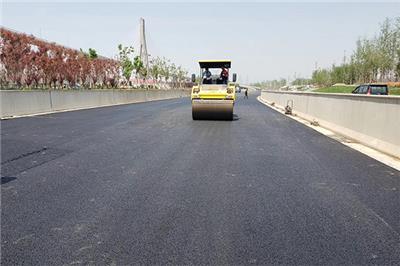 郑州辉县市沥青铺装 彩色沥青路面施工图