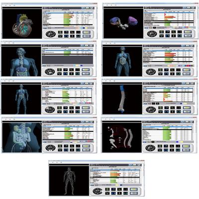 人体阻抗测量反馈仪 人体功能扫描仪