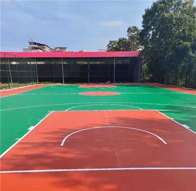 深圳篮球场施工 平整度高 经验丰富