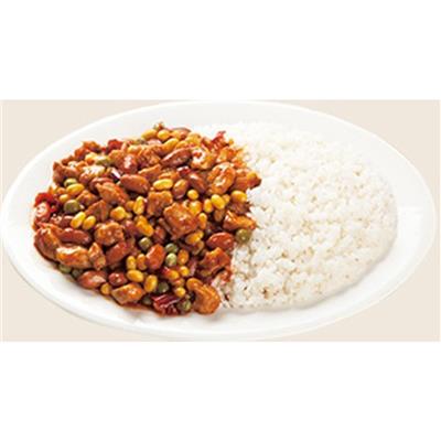 自热米饭设备厂家 户外旅行速食米饭生产线 小型大米膨化机
