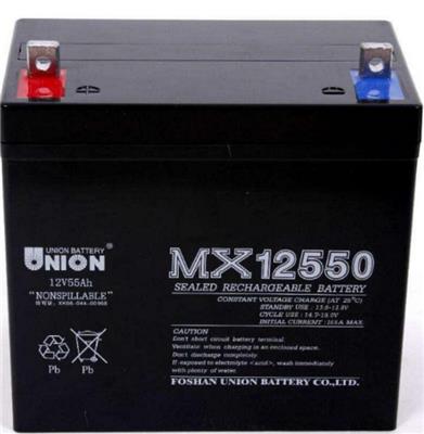 友联UNION蓄电池MX12400 12V40AH 发电站备用电源