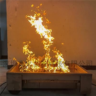 消防演习真火模拟燃烧器便携式火灾演习燃烧盘燃烧盆