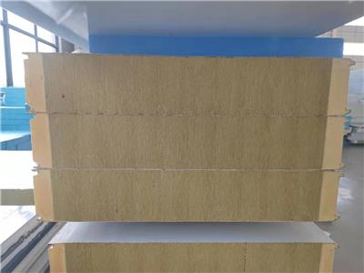 江苏恒海 预制岩棉夹芯板 岩棉夹芯屋面板 墙面板 厂家制售