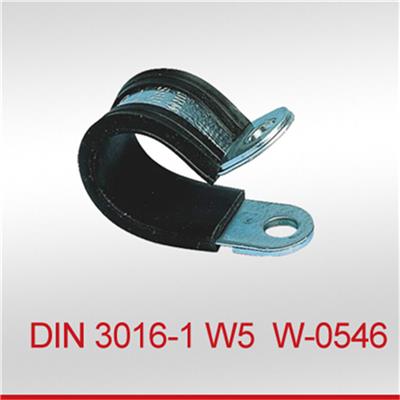 DIN3016橡胶喉箍管卡D型F型