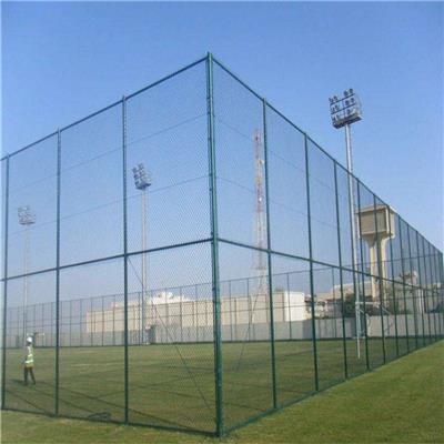 球场围栏浸塑勾花围网学校体育场隔离安全防护栏篮球足球球场围网