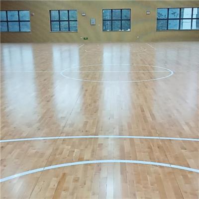 沧州篮球馆木地板实木运动22mm枫桦木