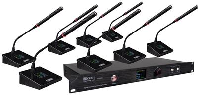 KEBIT无线手拉手会议系统可会议录音单元USB充电KE-2900