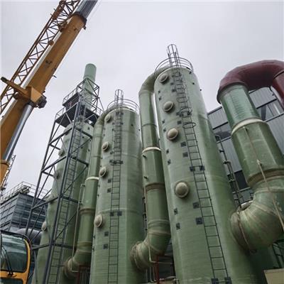 臻柏环保设备厂家 钢铁厂脱硫塔 多级脱硫塔 使用行业 小型脱硫塔