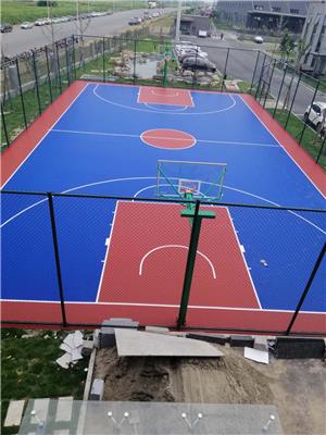 荆州硅PU篮球场地面 全国施工