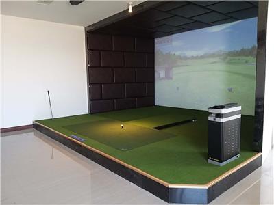室内高尔夫模拟球场地 Golfzon/Greenjoy高尔夫软件OS