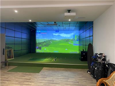 室内高尔夫模拟器 北京模拟高尔夫设备厂家 泰华诺金