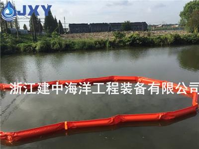 JXY定制PVC围油栏水面油污拦截