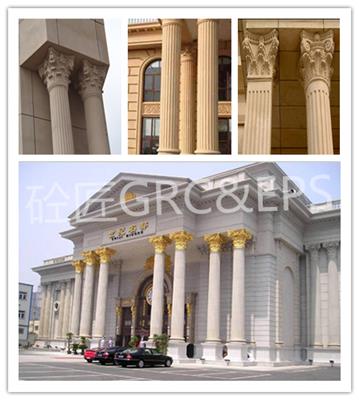 广西桂林GRC构件装饰柱广西桂林GRC罗马柱砼匠牌