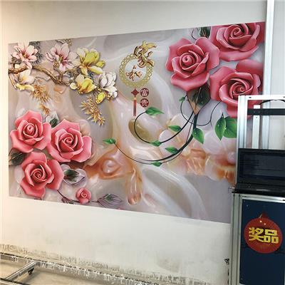 3d墙体墙面彩绘机大型工业级立体5D墙面广告印刷机背景墙涂鸦喷绘打印机器