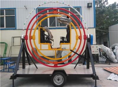 湖南三维太空环生产厂家 太空环 广场儿童游乐设备