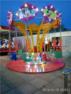 飞椅 上海灯光旋转飞椅厂商 户外公园游乐设施