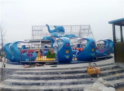 激战鲨鱼岛 四川24座激战鲨鱼岛游乐设备 水上互动游乐设备