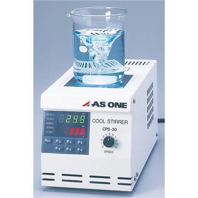 ASONE日本CPS-30低温磁力搅拌机可在0～60℃范围内任意设定温度