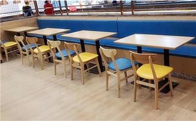 茶餐廳桌椅，實木餐廳桌椅，湘菜館餐廳桌椅定做工廠