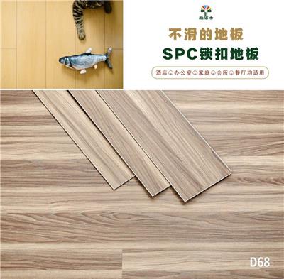 东莞胜佰木4毫米SPC石塑锁扣地板 工程定制颜色
