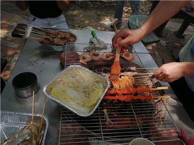 广州海珠区自助野炊烧烤生态园 感受自己做饭的乐趣