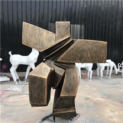 三门峡抽象人物雕塑-广州尚雕坊工艺制品经久耐用-城市景观人物雕塑