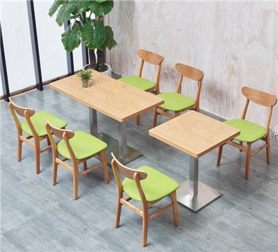港式餐厅桌椅-实木餐厅桌椅-茶餐厅桌椅供应商