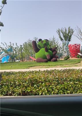 仿真绿雕 南京公园仿真绿雕摆件 施工方案