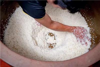 低温小盆发酵醪糟工艺流程
