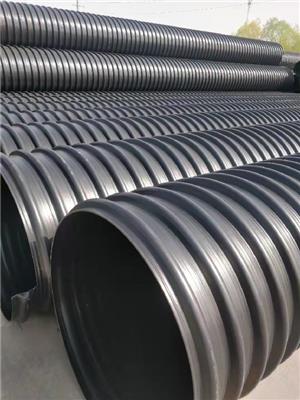 连州市厂家直销钢带增强聚乙烯螺旋波纹管,HDPE钢带管