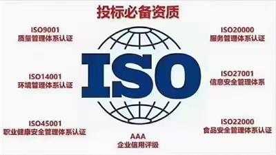 ISO体系认证/企业荣誉资质/商标/有助于提升企业竞争力、提高企业**度、招投标加分