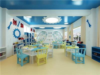 郑州学校功能室建设-创客教室设计区域和文化