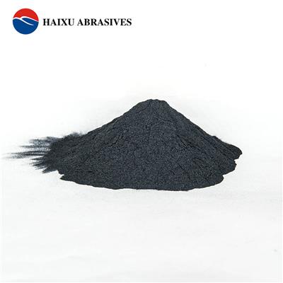 海旭磨料供应一级水洗黑色碳化硅磨料P100